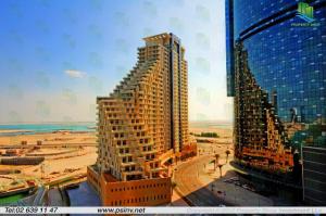 This is our building, called Mangroves Place. 