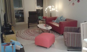 I woke up at 4 a.m. and stared at my living room. 